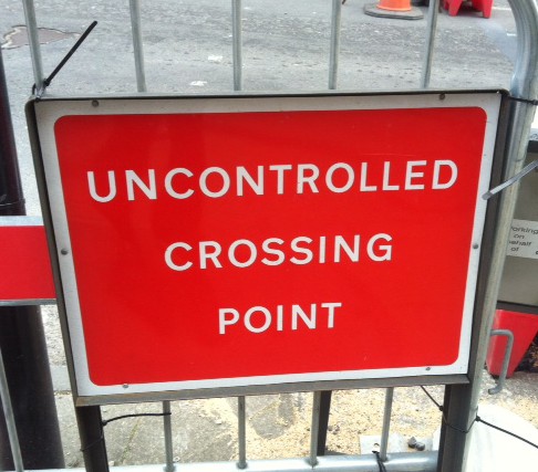 uncontrolled crossing