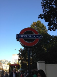 underground sign
